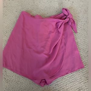 Pink skirt